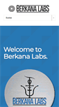 Mobile Screenshot of berkanalabs.com