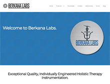 Tablet Screenshot of berkanalabs.com